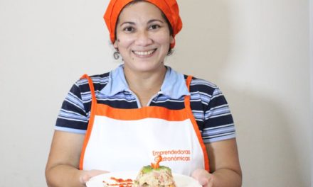 María Hernández:  Riso con verdure e mortadella
