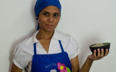 María Teresa Colmenárez: Crema di melanzane